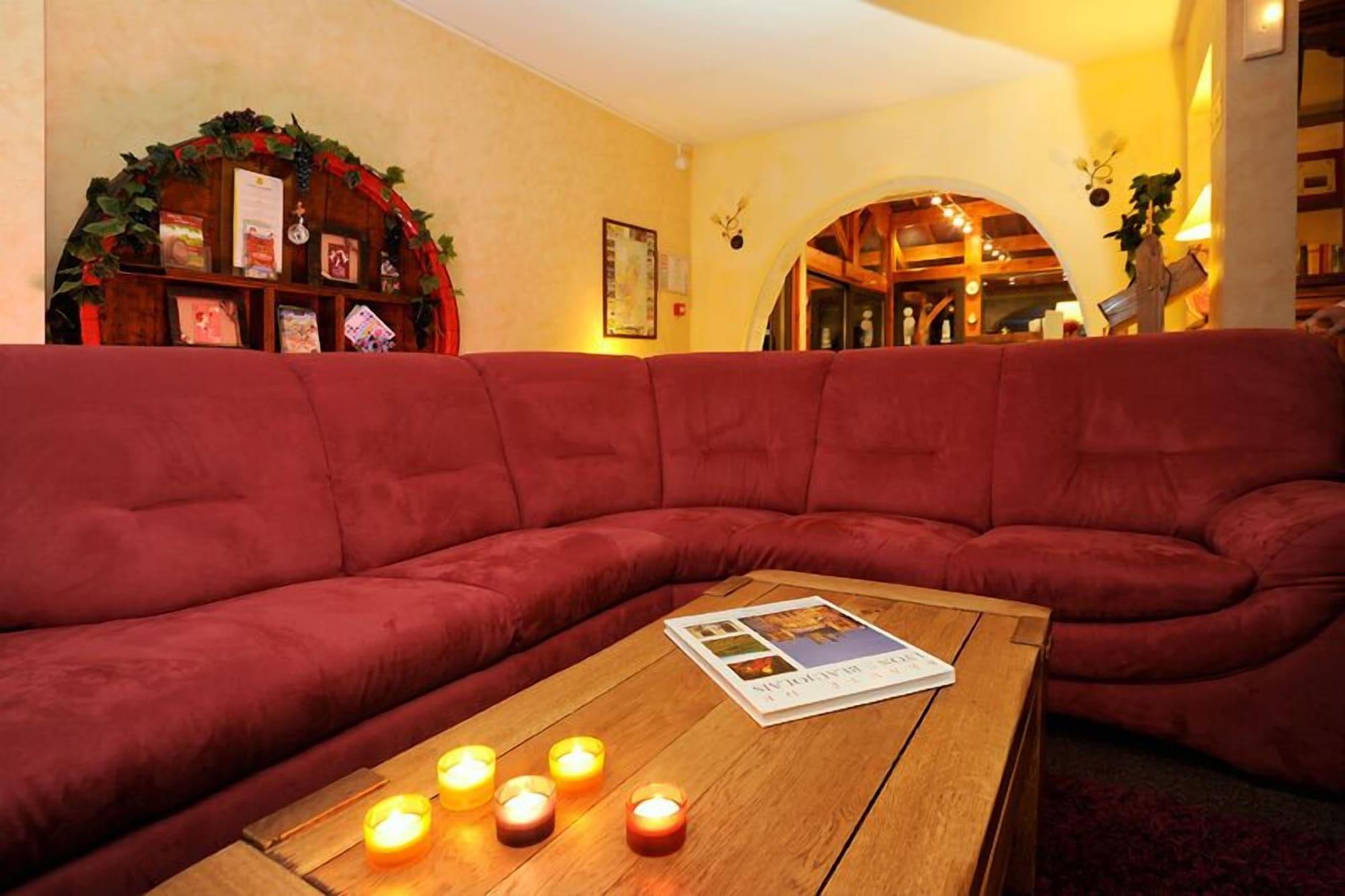 Logis Hotel Des Grands Vins Fleurie Eksteriør bilde
