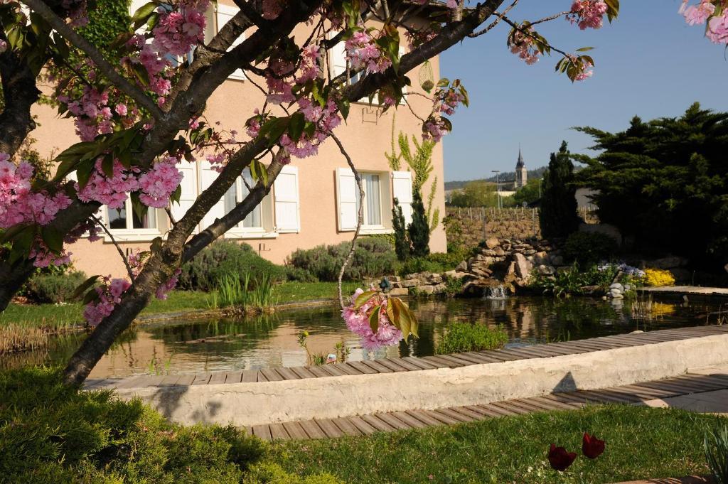Logis Hotel Des Grands Vins Fleurie Eksteriør bilde