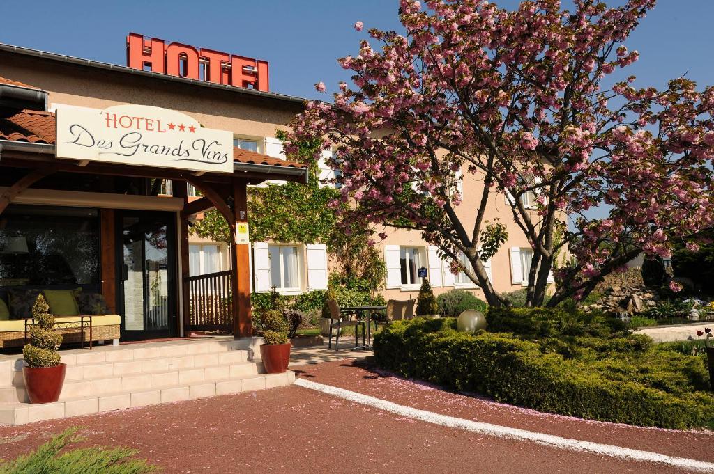 Logis Hotel Des Grands Vins Fleurie Eksteriør bilde