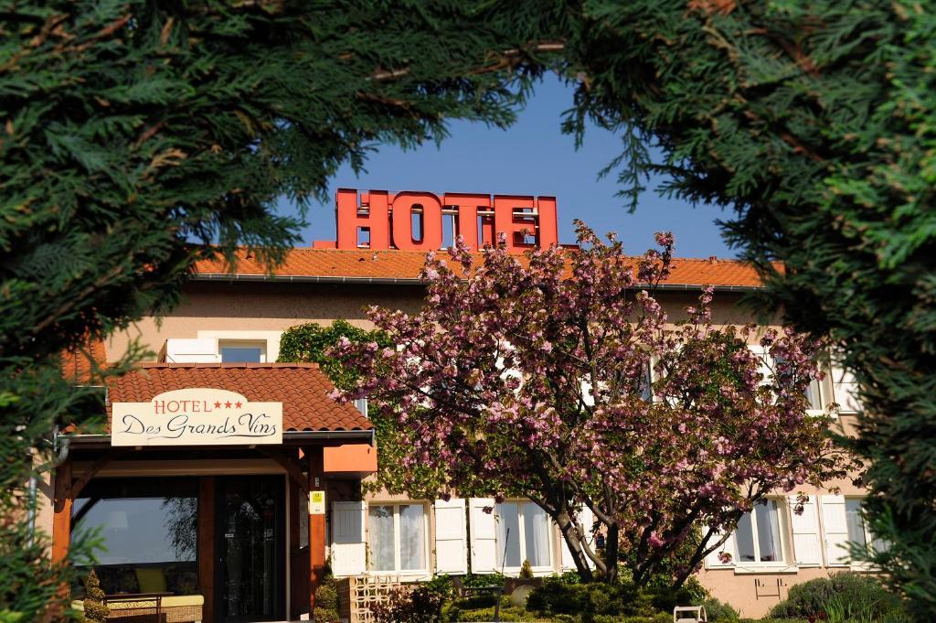 Logis Hotel Des Grands Vins Fleurie Eksteriør bilde