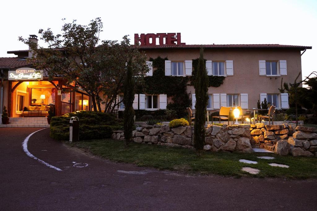 Logis Hotel Des Grands Vins Fleurie Eksteriør bilde